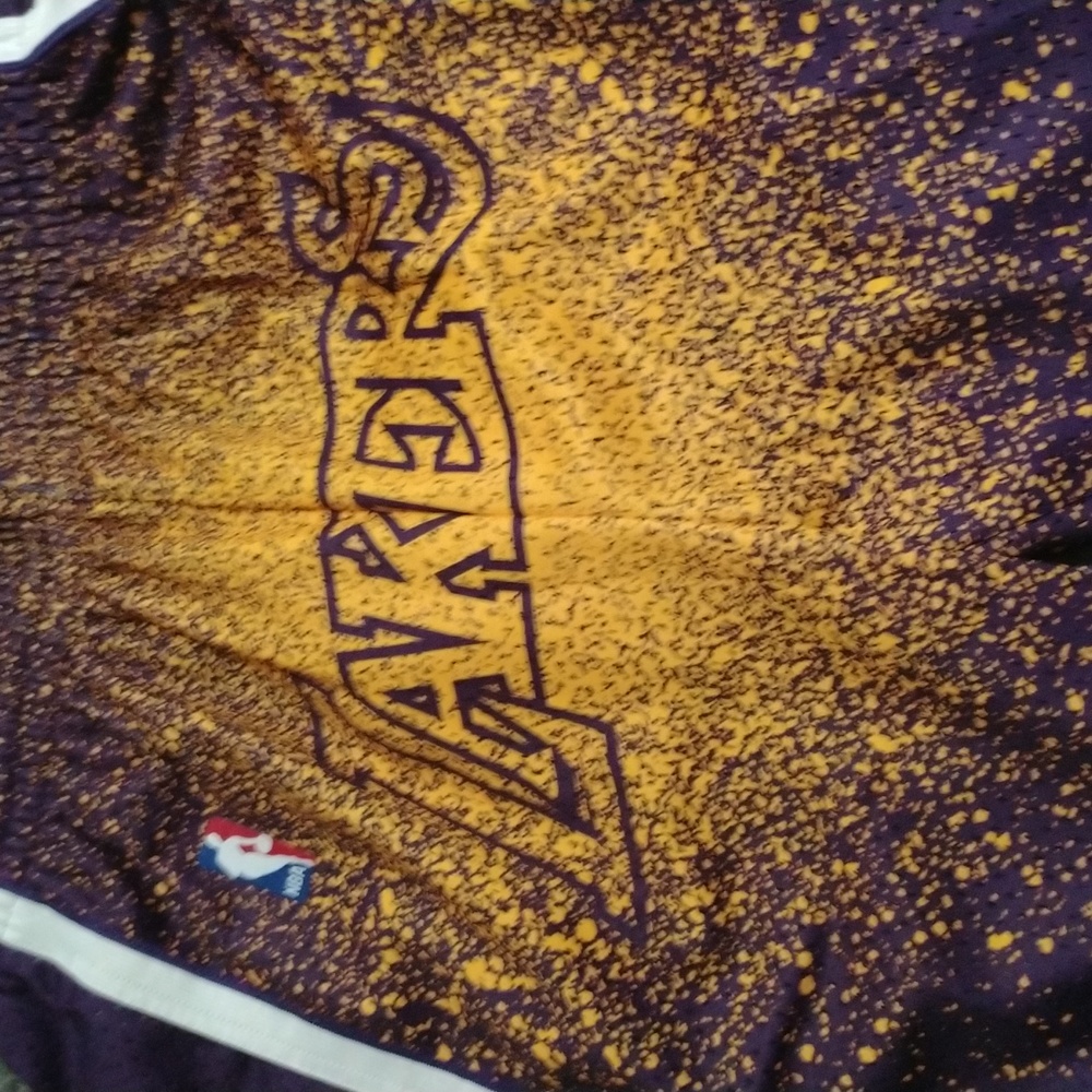 Lakers basketball shorts